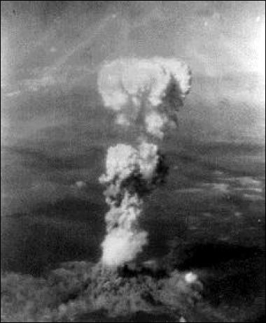 The Mushroom Cloud over Hiroshima